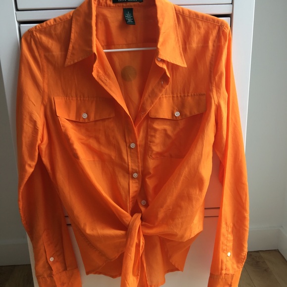 Ralf Lauren shirt with front tie - Picture 2 of 3